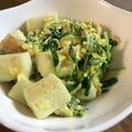 みぽりんちゃん's cooksnap of when they made ニラたまのサイコロはんぺん入り☆.