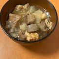 クックFGQO9Q☆'s cooksnap of when they made レシピ本掲載★牛すじ塩麹煮込み.