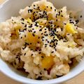 きいさゆ's cooksnap of when they made さつまいもジャコ炊き込みご飯.