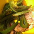 クックS5N2AF☆'s cooksnap of when they made 鶏ハツとピーマンの炒め♡居酒屋中華.