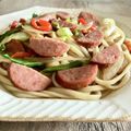 ばぢこ's cooksnap of when they made めんつゆで簡単焼きうどん☆.