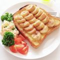ぽむぽむまりん's cooksnap of when they made 朝食に✿バナナシナモンシュガートースト.