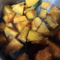 meym1128's cooksnap of when they made 我が家の味 カボチャの煮物.