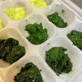 ☆はあ☆'s cooksnap of when they made 離乳食超初期♡ほうれん草ペーストの作り方.