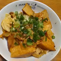 aizu_po's cooksnap of when they made 超簡単！厚揚げとしめじのキムチマヨ炒め！.