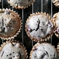 ★mimoon★'s cooksnap of when they made カリふわ☆さつまいも入り真っ黒マフィン.