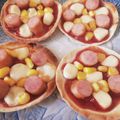 田中の日常's cooksnap of when they made 餃子の皮で簡単ピザ.
