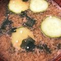 いっけっけ☆☆'s cooksnap of when they made 簡単に〜胡瓜のお味噌汁　七味風味.