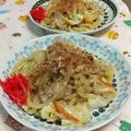 赤い電話's cooksnap of when they made 【パパッと主役！】焼きうどん.