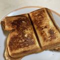 papikun's cooksnap of when they made あんクリームチーズホットサンド.