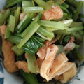 チーズナッツ's cooksnap of when they made 小松菜と油揚げのおかか炒め.
