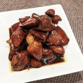 machisshu's cooksnap of when they made 酒の肴♪コクうま艶肌！鶏レバーワイン煮.