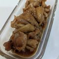 canaon's cooksnap of when they made 鶏皮の醤油煮.