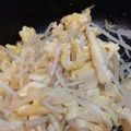 hiro1616's cooksnap of when they made ご飯進む＊油揚げともやしのネギたま炒め＊.