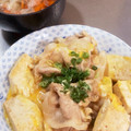 ミアンミアン's cooksnap of when they made 節約時短！豚コマと豆腐のたまご甘辛炒め！.