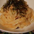 花時計咲いた's cooksnap of when they made 簡単☆明太バターうどん.