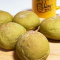 クックIXGDRK☆'s cooksnap of when they made おうちカフェ★米粉入り！抹茶あんパン.
