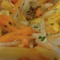 あゆたっくん's cooksnap of when they made 季節の味わい＊柿の紅白なます＊お節にも.