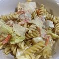 papikun's cooksnap of when they made 居酒屋風☆コンビーフマカロニサラダ.