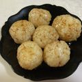 papikun's cooksnap of when they made おやつに！みたらしころころご飯.