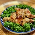 マルんちの丸顔's cooksnap of when they made 柔らか♪バルサミコ酢漬けの鶏もも肉ソテー.