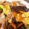 ch4265's cooksnap of when they made ズッキーニ&生キクラゲの卵炒め.