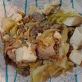 大森ヨーグルト's cooksnap of when they made 豆腐おかず！豚コマと豆腐の味噌バター炒め.