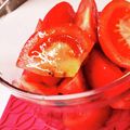 こずっぺ's cooksnap of when they made 甘ーい♡トマトのマリネ.