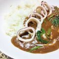 めりー＆あーく's cooksnap of when they made ホテルのカレーみたい❤いかカレー❢.