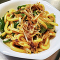にしあまね's cooksnap of when they made 簡単＊ピーマンおかかのあっさり焼きうどん.