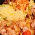 おうちごはん☆'s cooksnap of when they made ピリ辛！極うま！鶏キムチのチーズ鍋.