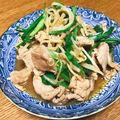 vabochan's cooksnap of when they made ご飯がすすむ♪豚ニラもやしの中華炒め.