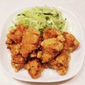 まんまるまうちゃん's cooksnap of when they made ☆鶏むね肉で！やわらかジューシー唐揚げ♪.