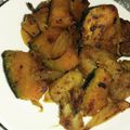 ミニめぐnote's cooksnap of when they made お弁当にも★かぼちゃと豚肉の生姜焼き.