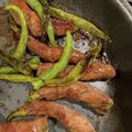 maruico's cooksnap of when they made 甘長ピーマンの豚肉巻き　甘辛照り焼き.