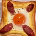 ☆ドキンちゃん☆”'s cooksnap of when they made マヨたまウインナートースト.