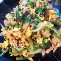 銀パパ883's cooksnap of when they made 豚コマともやしニラ炒め.