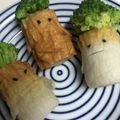 桃缶み缶's cooksnap of when they made 簡単♪キャラ弁おかず☆竹輪星人★飾り切り.