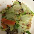 ふーちゃんとエレビー's cooksnap of when they made にんじん白菜しめじのおかか和え.