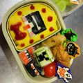 Cheeseママ☆'s cooksnap of when they made マイクラ〜ヒカキン、キャラ弁.