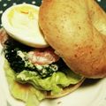 まぶたん's cooksnap of when they made 海老とブロッコリーサラダサンド.