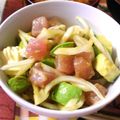 古都きょうと's cooksnap of when they made まぐろとアボカドの丼.