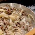 1035's cooksnap of when they made 牛肉のマッシュルームクリームソース煮.