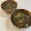 papikun's cooksnap of when they made ✿簡単！ニラ玉中華とろとろスープ✿.