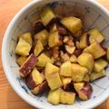 きゃろぽて's cooksnap of when they made おかずにもなるよ♪薩摩芋の胡桃味噌和え.