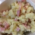 フランクフルトJr's cooksnap of when they made じゃがいもとハムだけのポテトサラダ.