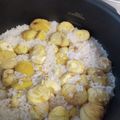 クックUTLSJF☆'s cooksnap of when they made 圧力鍋で簡単　栗おこわ.