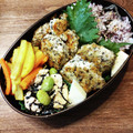 ばたみそーぱん☆'s cooksnap of when they made 柔らか♫鶏ささみのゆかりチーズパン粉焼き.