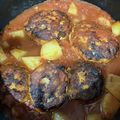12aloe26's cooksnap of when they made ♡ ふわっふわ♡ の煮込み豆腐ハンバーグ.