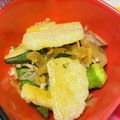muumi☆'s cooksnap of when they made オクラと油揚げのポン酢ごま和え.